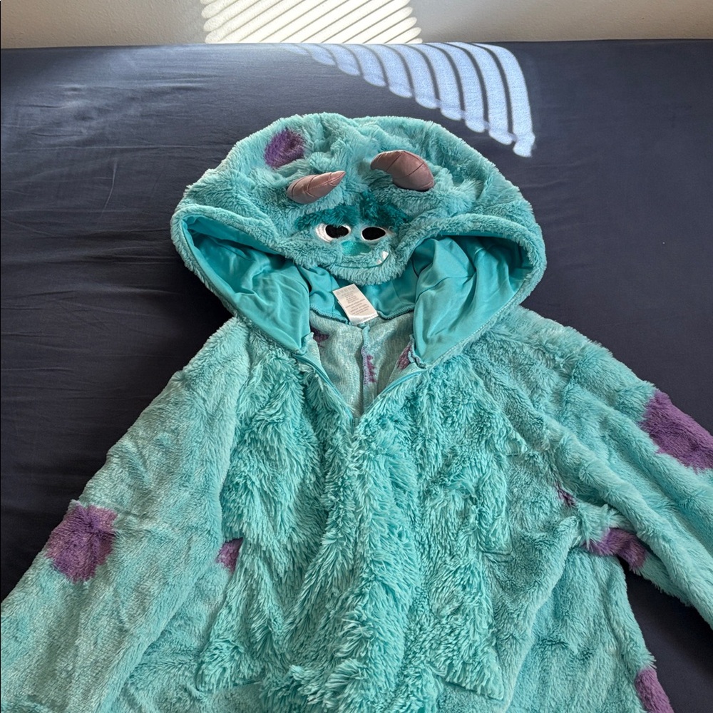 Disney Monsters Inc. Sulley Jumpsuit - Blue and Purple